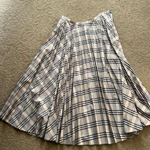 H&M pleated midi skirt
